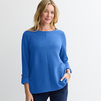 Women’s Croft & Barrow® Directional Texture Top