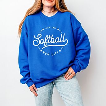 Simply Sage Market Livin' that Softball Mom Life Sweatshirt