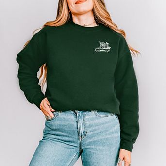 Truck With Gifts Mini - Women's Graphic Sweatshirt