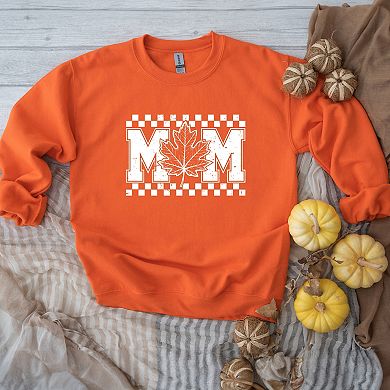 Mom Fall Leaf - Women's Graphic Sweatshirt