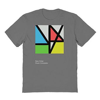 Men's New Order Music Complete Graphic Tee