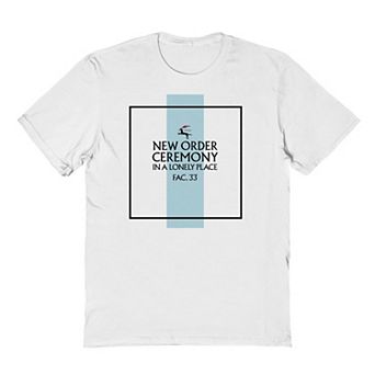 Men's New Order Ceremony In A Lonely Place Fac. 33 Graphic Tee