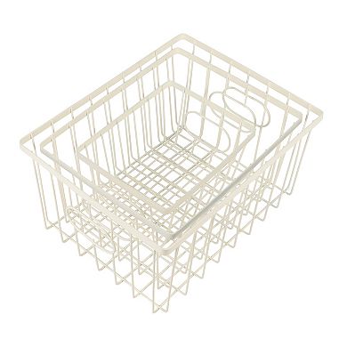 Camden Vintage Industrial Handmade Wire Metal Nesting Storage Baskets (Set of 6)