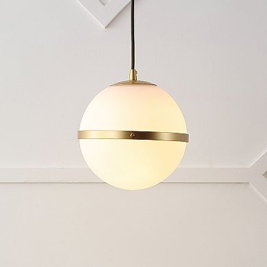 Porter 8" Modern Minimalist Globe LED Pendant Light