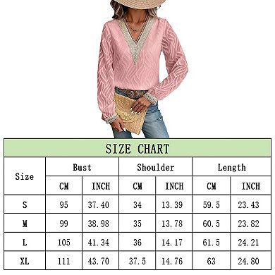 Elegant Chiffon Blouse Womens Ruffle Long Sleeve Sweet Fashion Shirt Lace Collar Soft Casual Tops