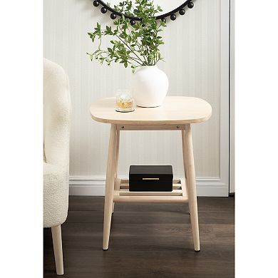 Nilas Wood Side Table