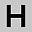 Silver Tone H