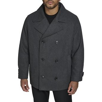Big & Tall Dockers® Double Breasted Peacoat