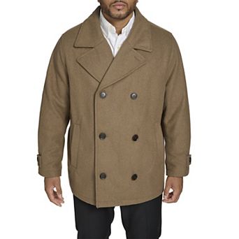 Big & Tall Dockers® Double Breasted Peacoat