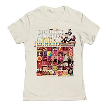Juniors' The Birds The Bees & The Monkees Graphic Tee