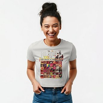 Juniors' The Birds The Bees & The Monkee Graphic Baby Tee