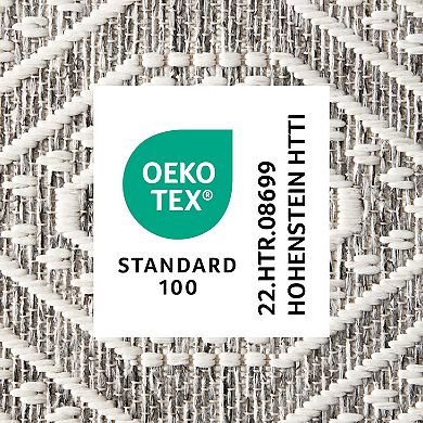 Nicole Miller Corin Ogee UV Fade Resistant Indoor / Outdoor Rug