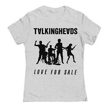 Juniors' Talking Heads Love For Sale Graphic Tee