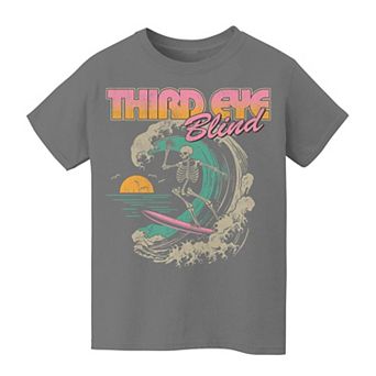 Boys 8-20 Third Eye Blind Surf Skeleton Graphic Tee