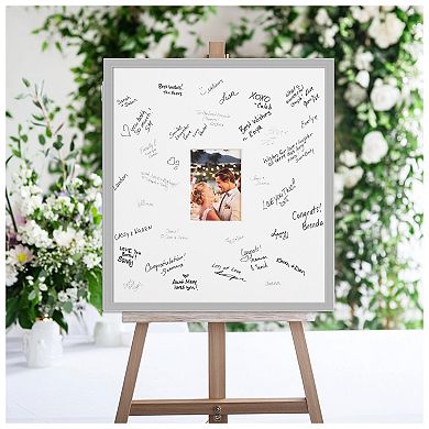 Hera Signature Mat Picture Frame, Photo Frame Guest Book Alternative Weddings, Graduations