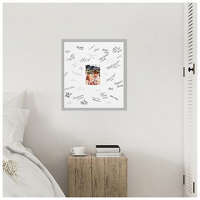 Hera Signature Mat Picture Frame, Photo Frame Guest Book Alternative Weddings, Graduations