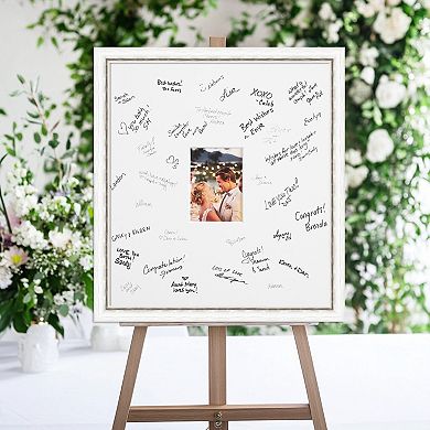 Morgan Signature Mat Picture Frame, Photo Frame Guest Book Alternative Weddings, Graduations