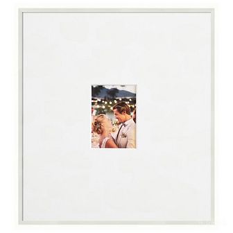 Lucie Signature Mat Picture Frame, Photo Frame Guest Book Alternative Weddings, Graduations