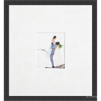 Mezzanotte Signature Mat Picture Frame, Photo Frame Guest Book Alternative Weddings, Graduations