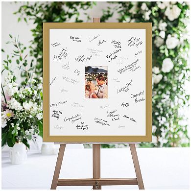 Grace Signature Mat Picture Frame, Photo Frame Guest Book Alternative Weddings, Graduations