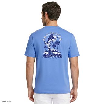 Men's IZOD Saltwater Short Sleeve Graphic Tee