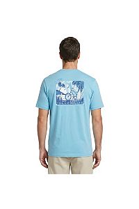 Image of Men's IZOD Saltwater Short Sleeve Graphic Tee, Size: Large, Blue Life