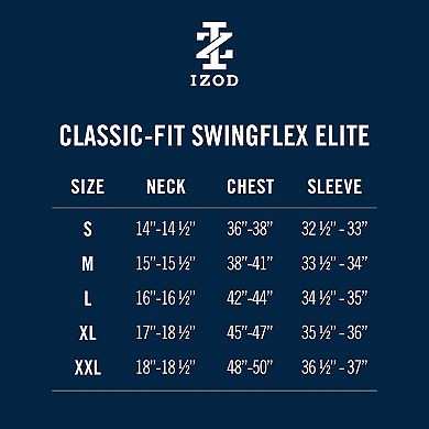 Men's IZOD Swingflex Elite Short Sleeve Polo