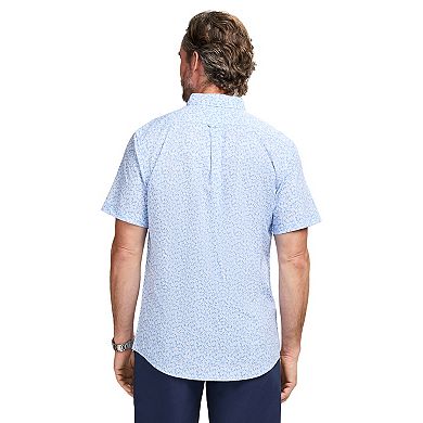 Men's IZOD Breeze Woven Short Sleeve Button-Down Shirt