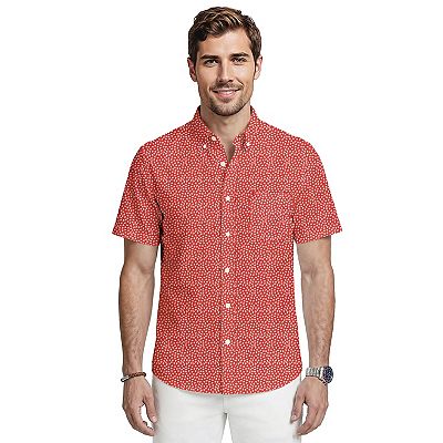 izod mens dress shirt IZOD Men's Long Sleeve Lux Classic Linen Dress Shirt
