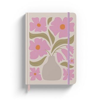 Rileys & Co Floral Hardcover Notebook 8x6 in 240 Pages