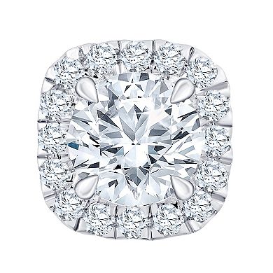 Brilliant Love 10k White Gold 1 1/4 Carat T.W. Lab Grown Diamond Stud Earrings