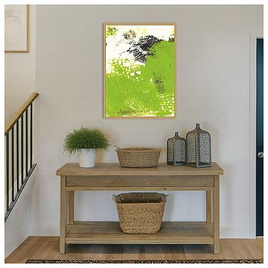 Peeking Through I by Joyce Combs Framed Canvas Wall Art Print