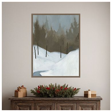 Deep Snow III by Jacob Green Framed Canvas Wall Art Print