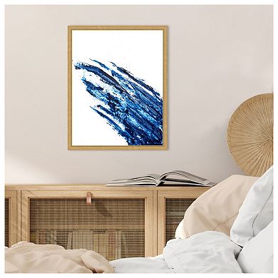 Indigo Arch II by Michael Willett Framed Canvas Wall Art Print