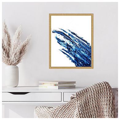 Indigo Arch II by Michael Willett Framed Canvas Wall Art Print