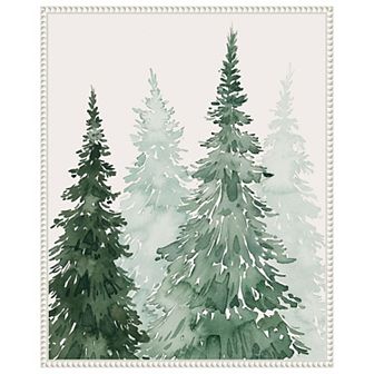 Winter Washed Coppice II by Grace Popp Framed Canvas Wall Art Print