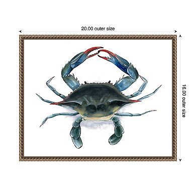 Back Bay Catch I by Grace Popp Framed Canvas Wall Art Print