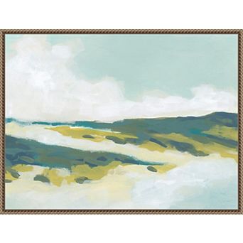 Hillside Swath II by June Erica Vess Framed Canvas Wall Art Print