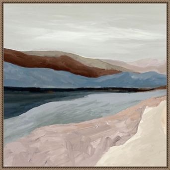 Endless West by Jacob q Framed Canvas Wall Art Print