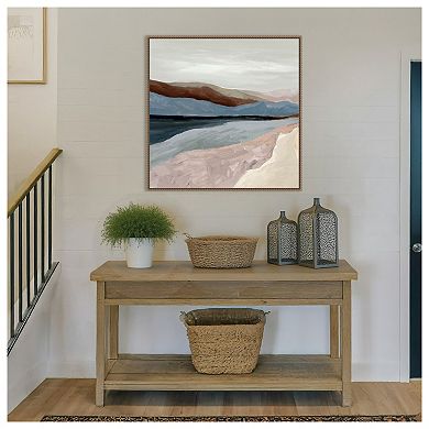 Endless West by Jacob q Framed Canvas Wall Art Print