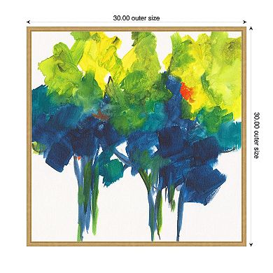 Signs of Fall II by Joyce Combs Framed Canvas Wall Art Print