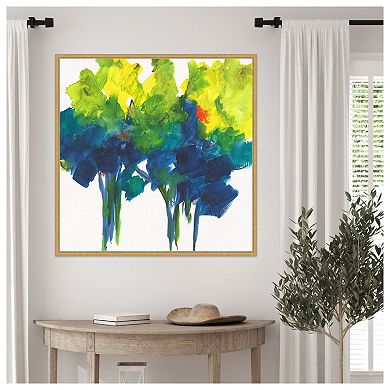 Signs of Fall II by Joyce Combs Framed Canvas Wall Art Print