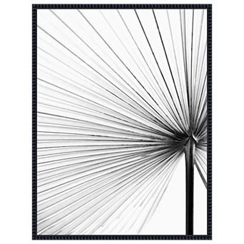 Leaf by Magda Izzard Framed Canvas Wall Art Print