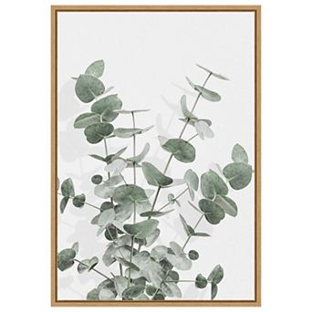 Eucalyptus Creative 16 by Pictufy Studio III Framed Canvas Wall Art Print