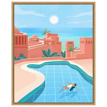 Tenerife by Petra Lizde Framed Canvas Wall Art Print