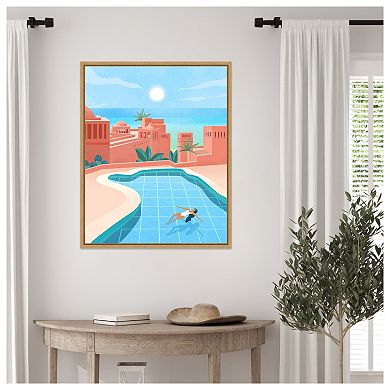Tenerife by Petra Lizde Framed Canvas Wall Art Print