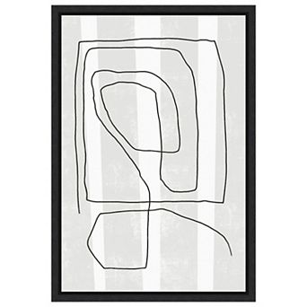 Tell Me by Uplusmestudio Framed Canvas Wall Art Print
