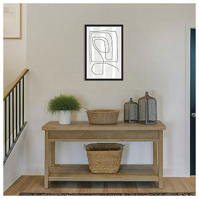 Tell Me by Uplusmestudio Framed Canvas Wall Art Print