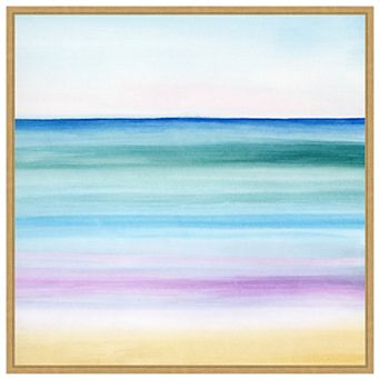 Dawn on the Bay II by Grace Popp Framed Canvas Wall Art Print