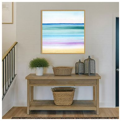 Dawn on the Bay II by Grace Popp Framed Canvas Wall Art Print